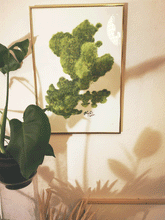 Load image into Gallery viewer, MOS// HÅNDMALET KUNSTPRINT